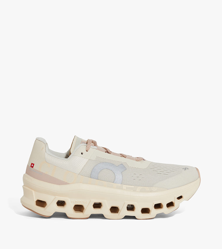 ON Cloudmonster Moon Fawn Mesh Women's Sneakers