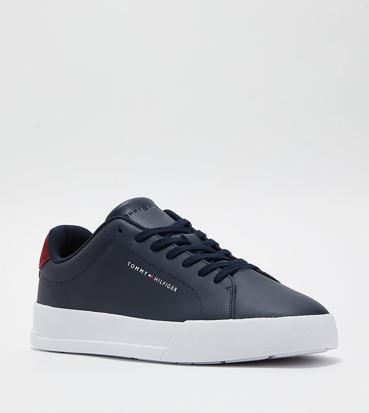 Tommy Hilfiger – TH Court Leather Grain ESS Navy