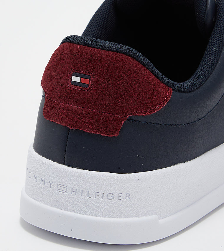 Tommy Hilfiger – TH Court Leather Grain ESS Navy