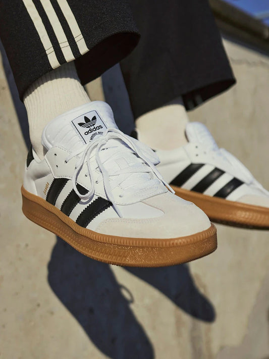 adidas Originals White Samba XLG Trainers Mens