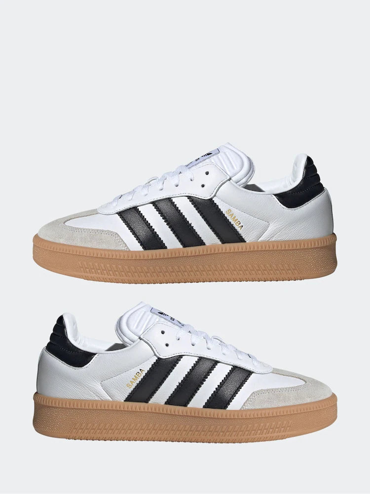 adidas Originals White Samba XLG Trainers Mens