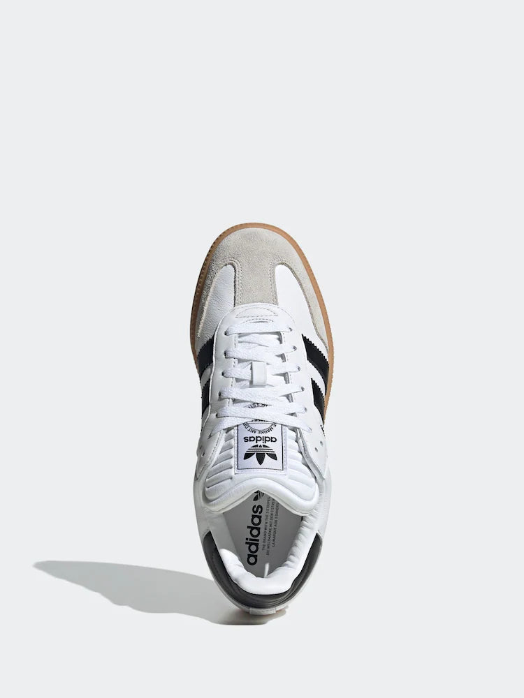 adidas Originals White Samba XLG Trainers Mens