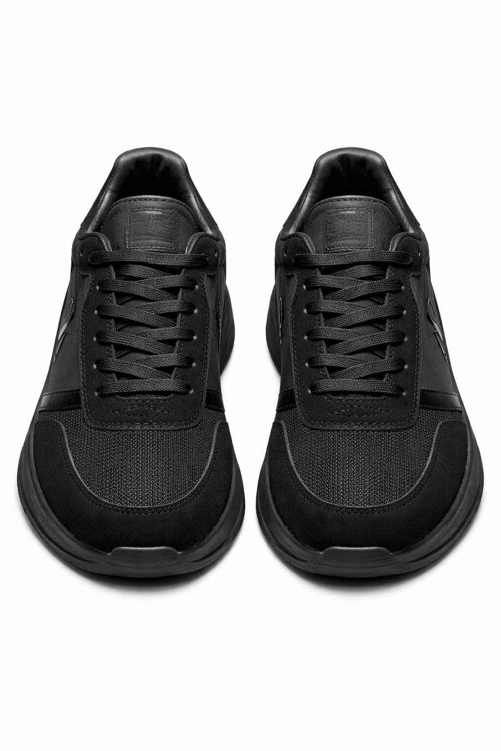 Calvin Klein Suede Trainers – Triple Black – Men’s Sneakers