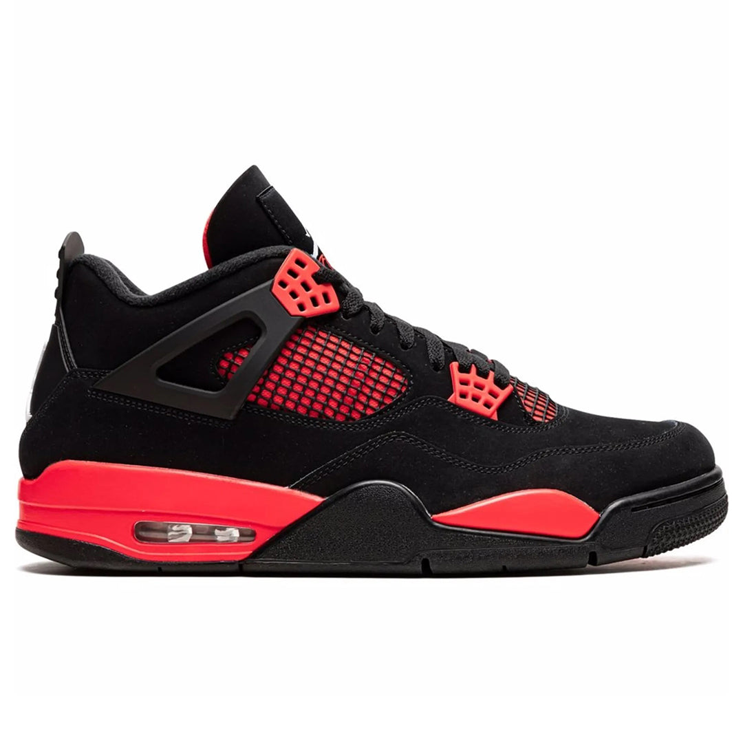 Nike Air Jordan 4 Retro Men Sneakers - Red Thunder