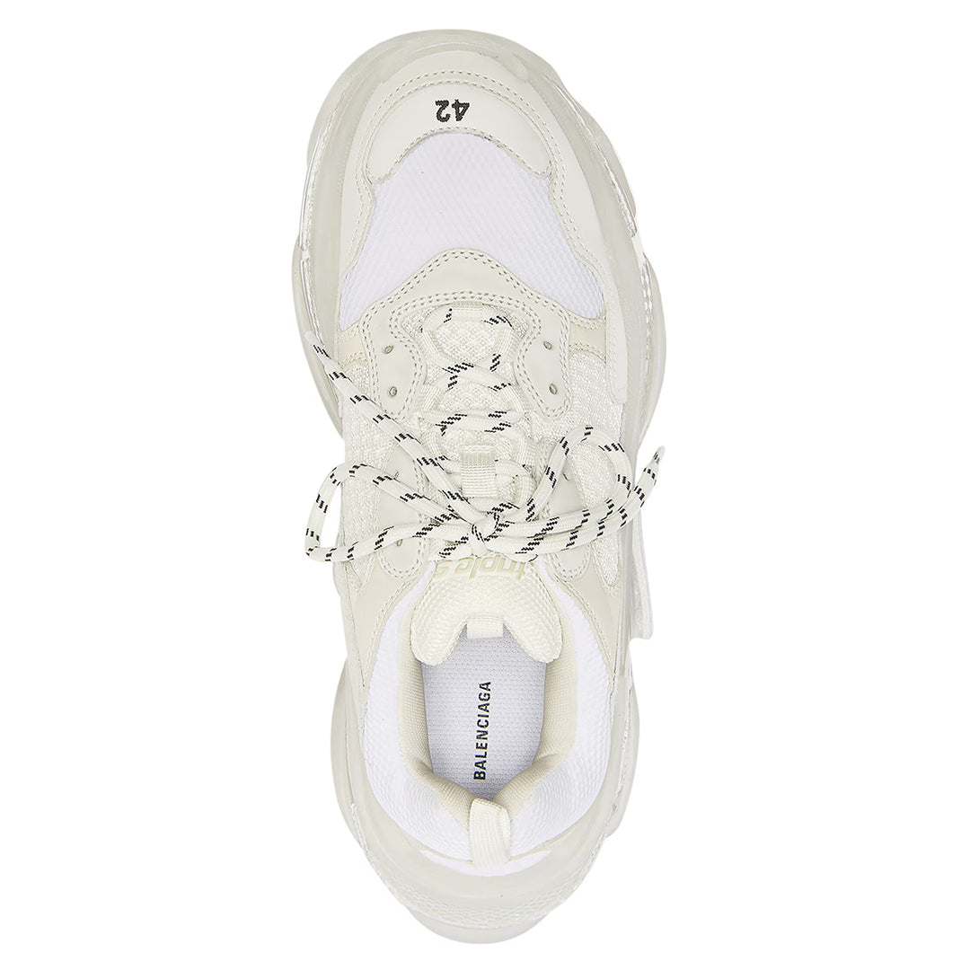 Balenciaga Triple S Men Sneakers - White