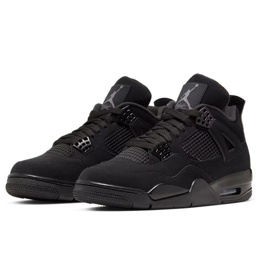 Nike Air Jordan 4 Retro Men Sneakers - Black Cat