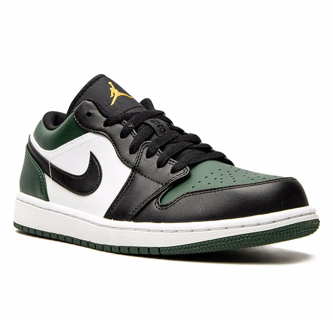 Nike Air Jordan 1 Low Green Toe Men Sneakers - Green/White/Black