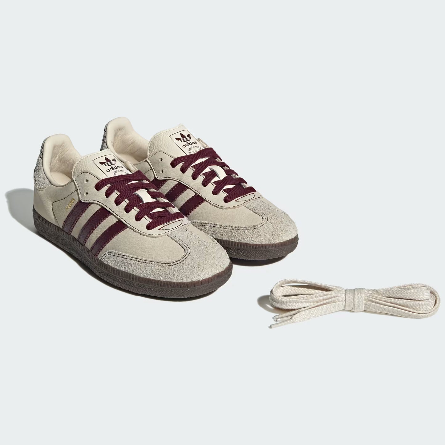 Samba OG "Putty Grey Maroon" Sneakers