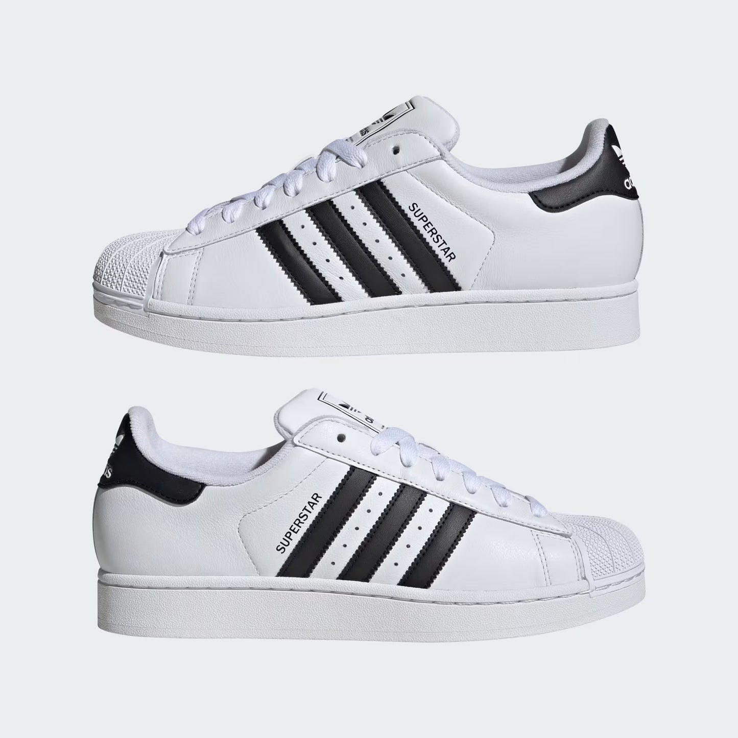 adidas Superstar White x Black
