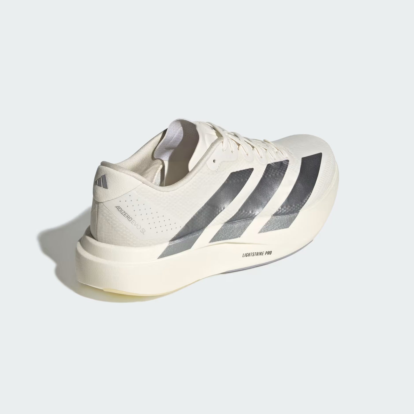 Adidas Adizero EVO SL White Silver Running Shoes