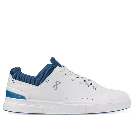 **On The Roger Advantage White Cobalt Mens Sneakers**