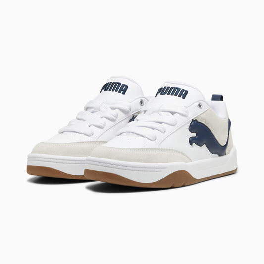 PUMA Park Lifestyle Sneakers – Men’s Casual Shoes White & Blue