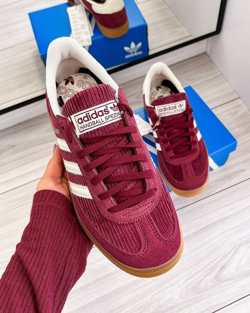 **adidas Handball Spezial “Shadow Red” – Women’s Sneakers**