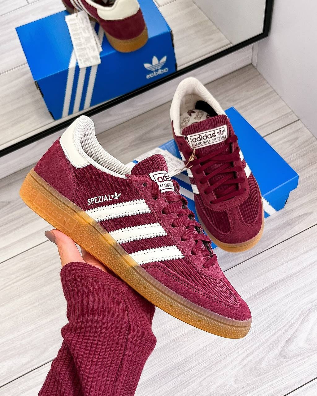 **adidas Handball Spezial “Shadow Red” – Women’s Sneakers**