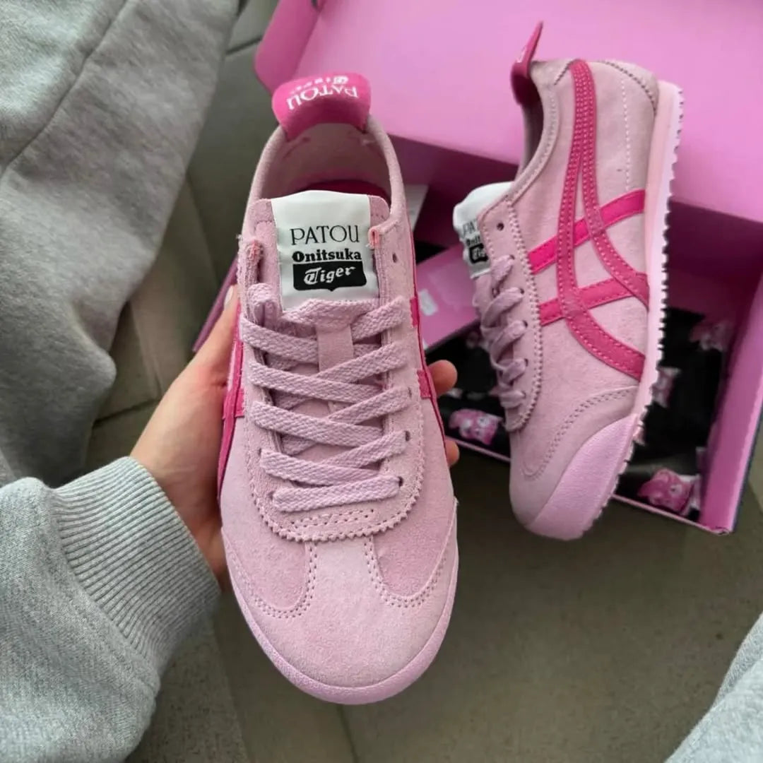 Women's Onitsuka Tiger x Patou "Cotton Candy/Bright Rose