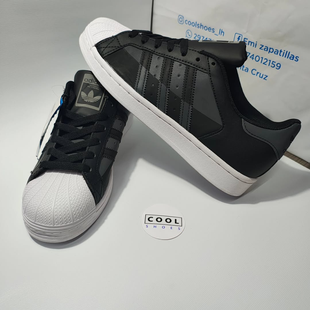 adidas Superstar Black/Grey Six – Unisex Sneakers