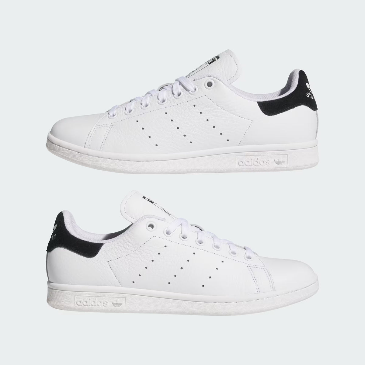 **adidas Stan Smith ADV White Black Mens Sneakers**