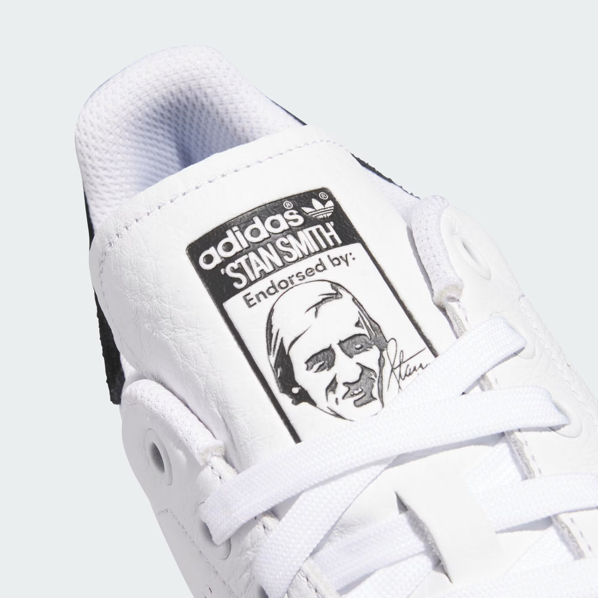 **adidas Stan Smith ADV White Black Mens Sneakers**