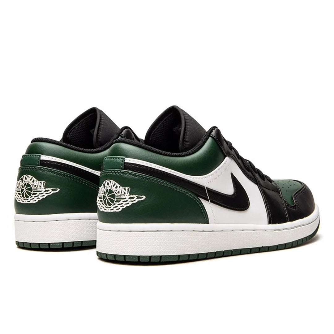 Nike Air Jordan 1 Low Green Toe Men Sneakers - Green/White/Black