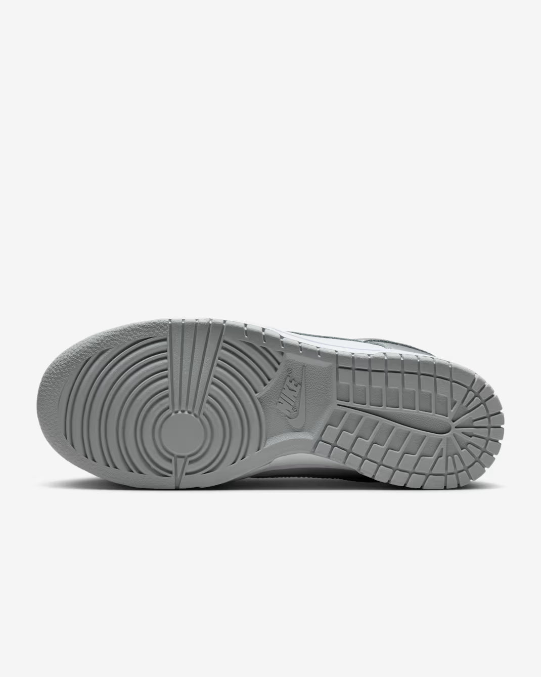 ## Nike Dunk Low White Silver Sneakers