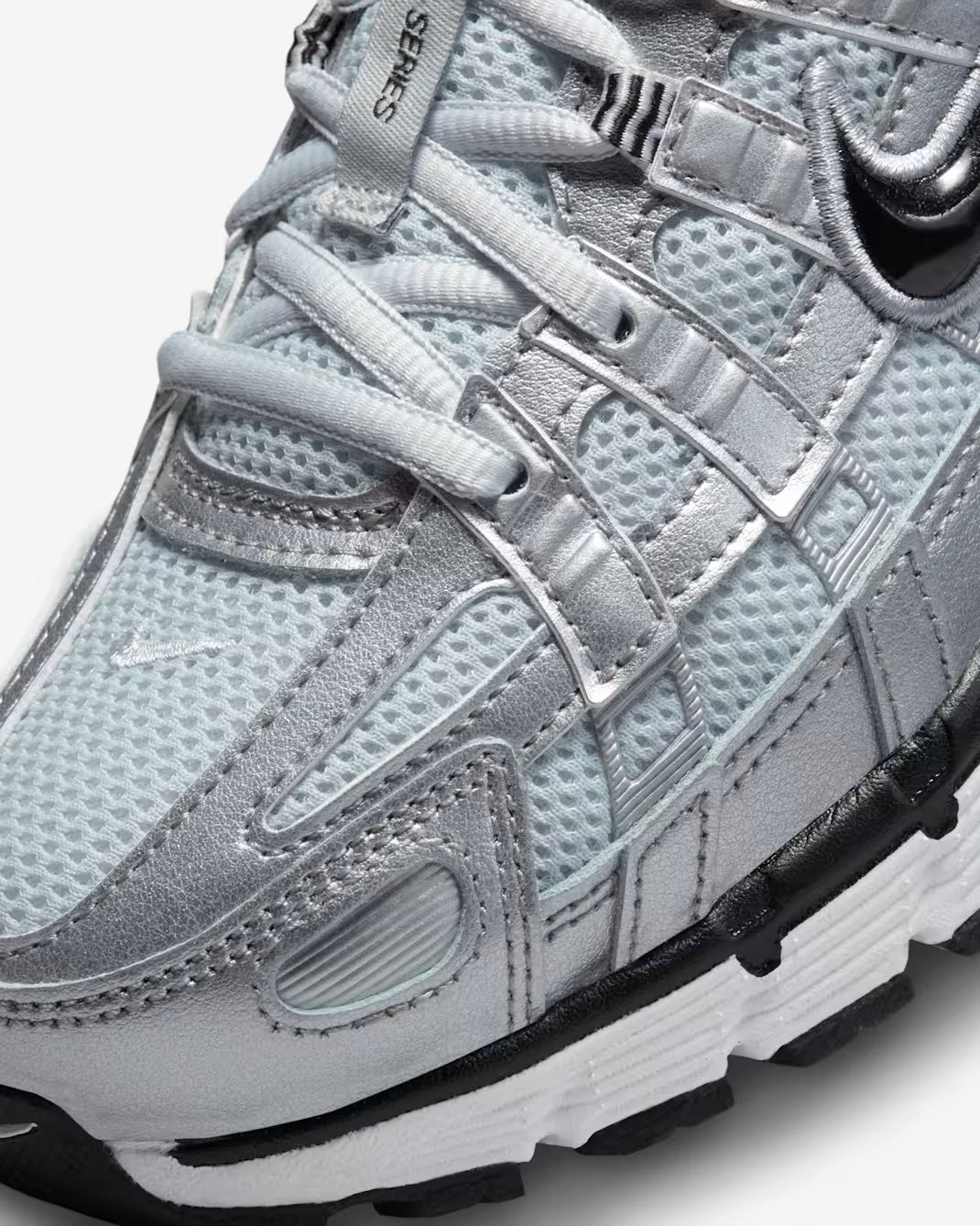 **Nike P-6000 – Silver – Unisex Sneakers**
