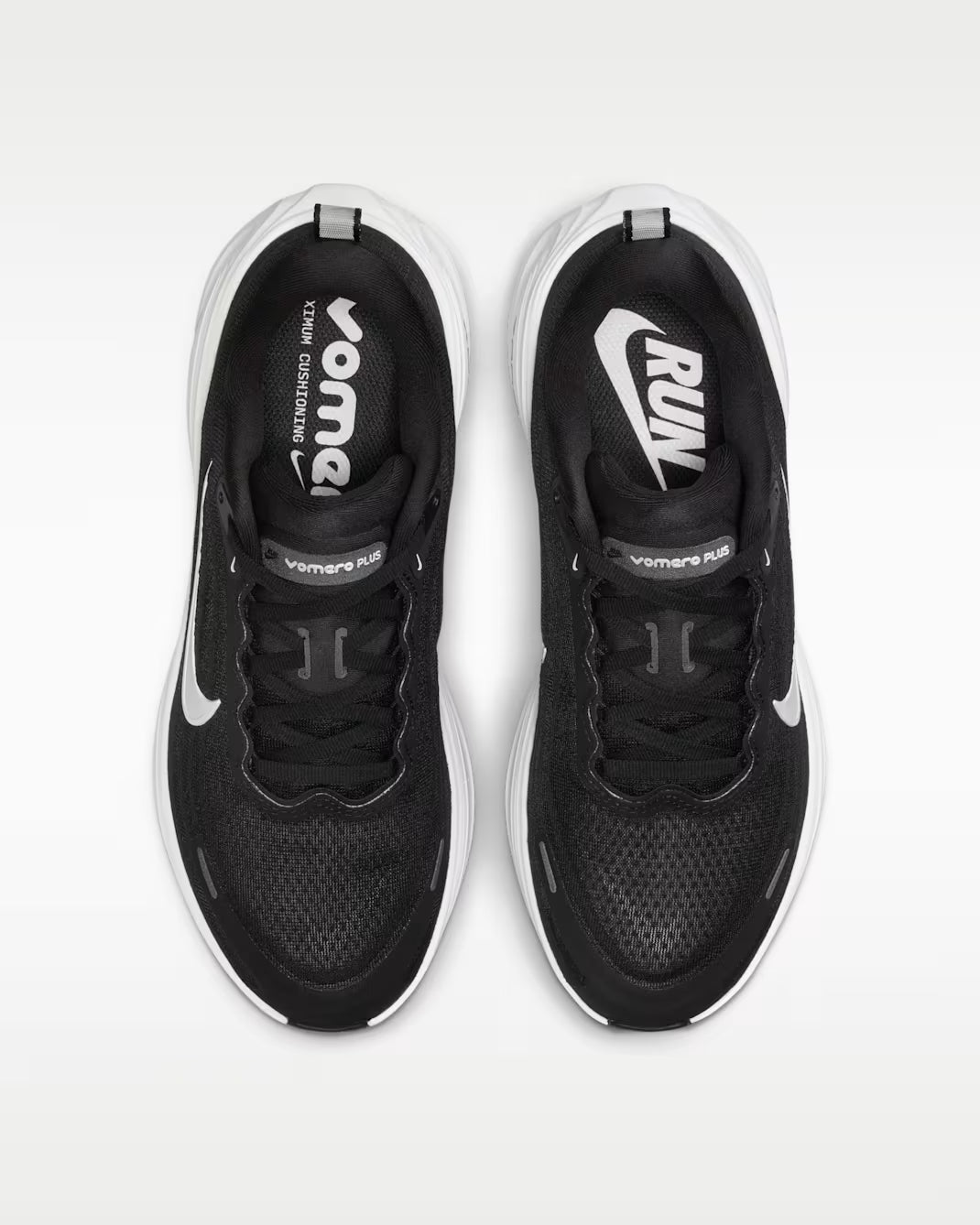 **Nike ZoomX Vomero Plus – Men’s Running Sneakers (Black)**