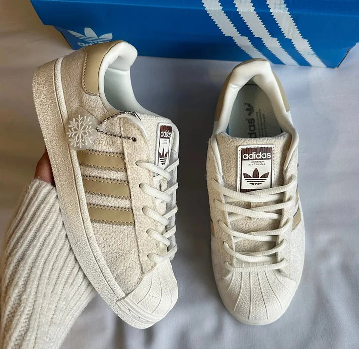 Adidas Superstar Beige Women's Sneakers