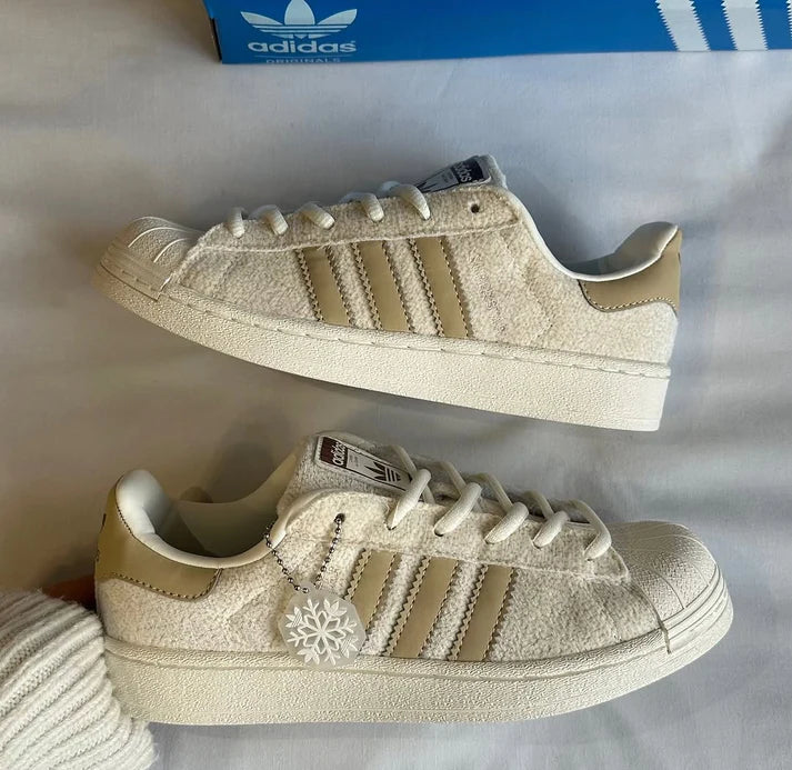 Adidas Superstar Beige Women's Sneakers