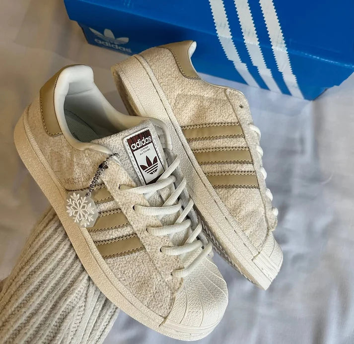 Adidas Superstar Beige Women's Sneakers