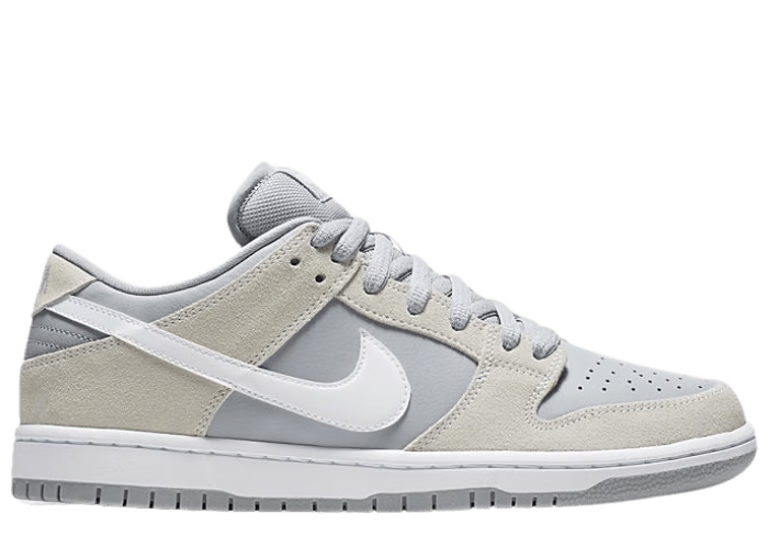 Nike SB Zoom Dunk Low White/White – Unisex Skate Sneakers