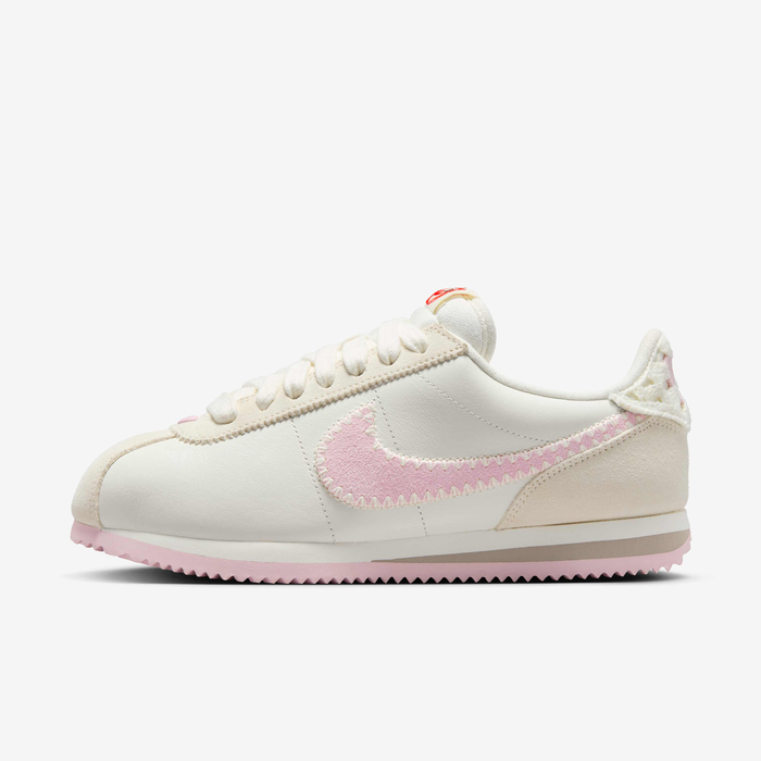 Nike Cortez Textile Women Sneaker - White & Pink