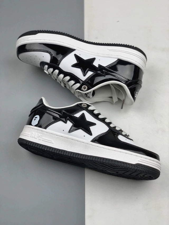 A BATHING APE® White&Black