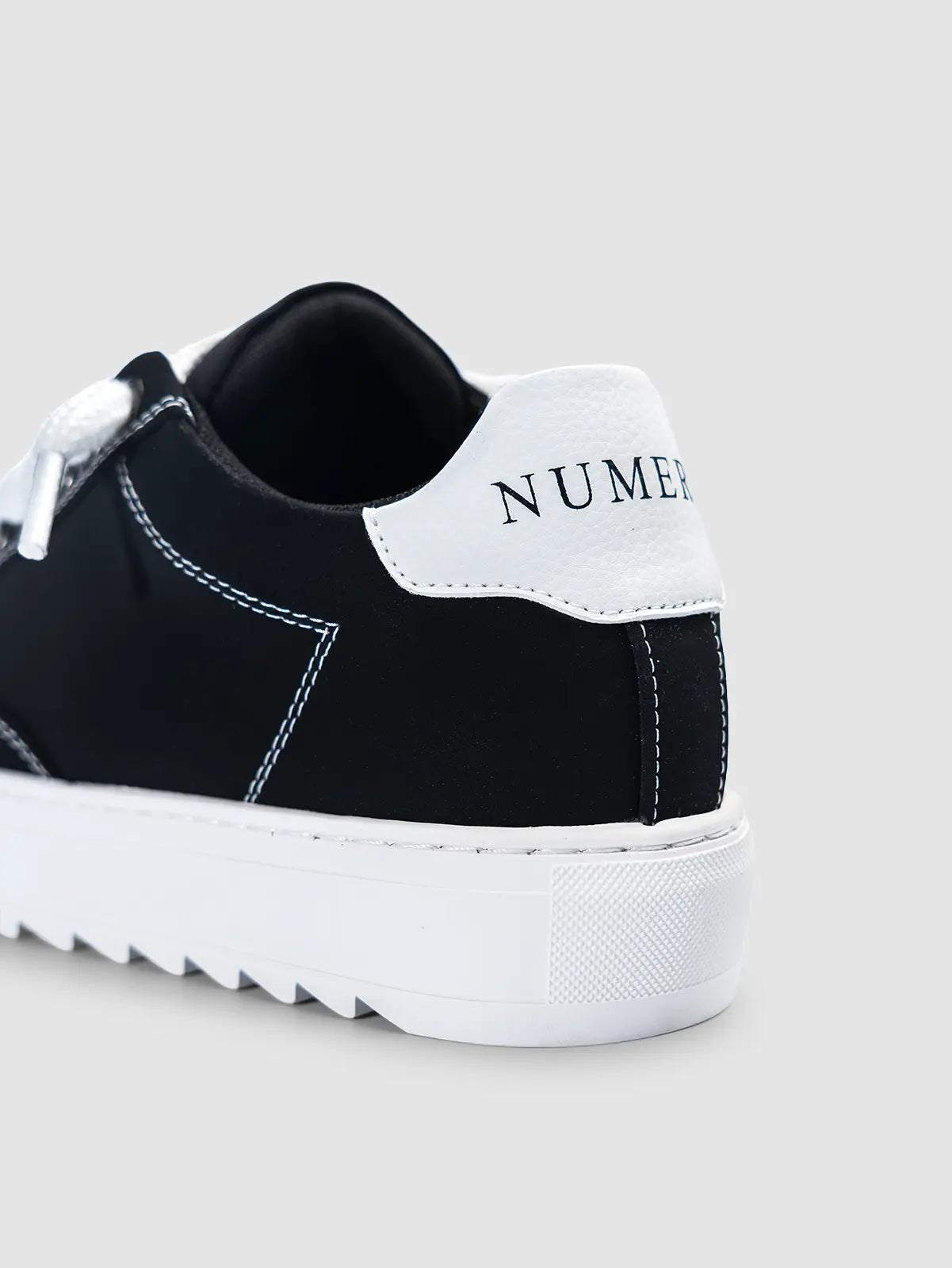 Numeris Atelier Black White Mens Sneakers