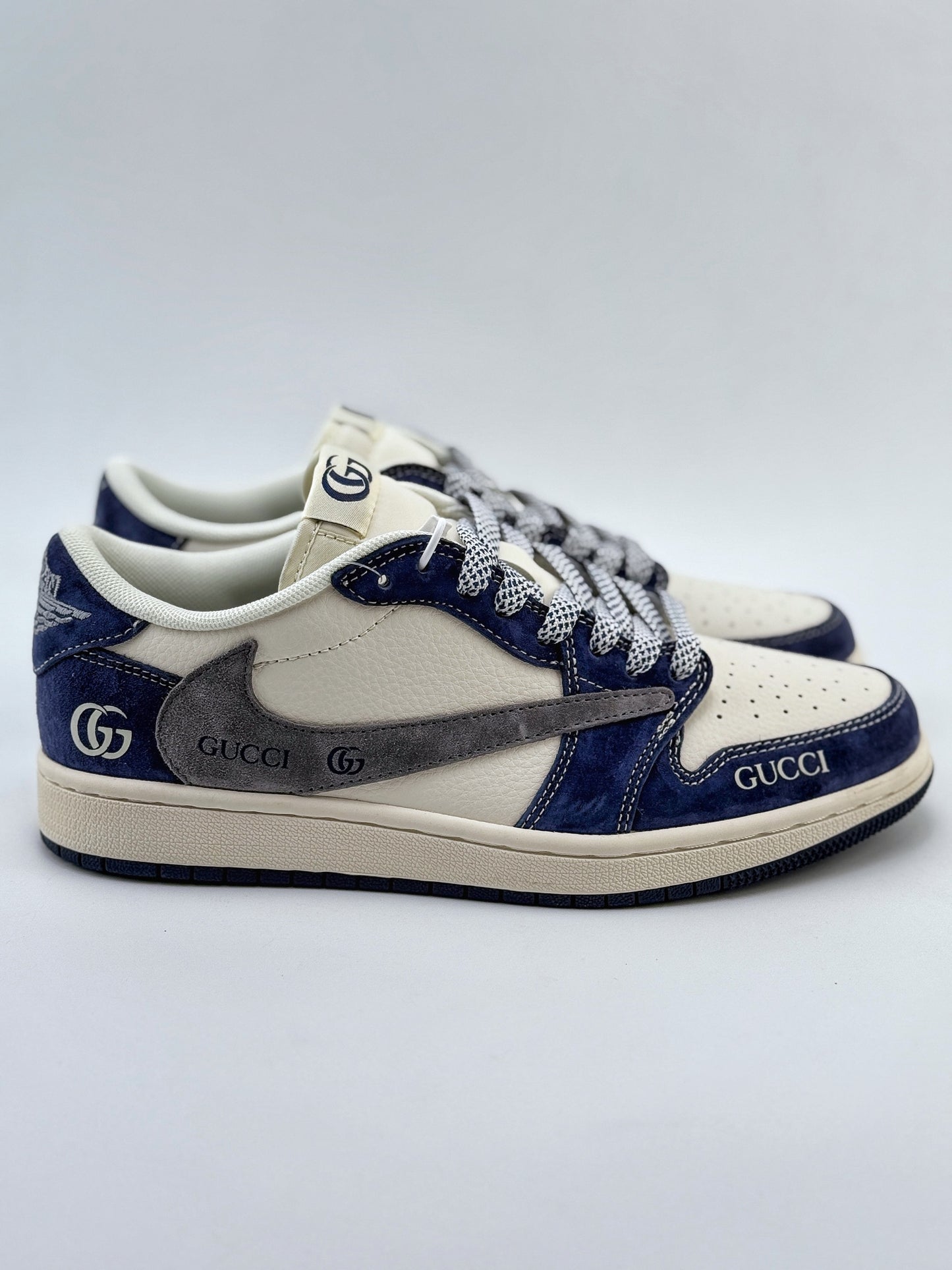 Travis Scott x Nike Air Jordan 1 Low “Gucci-Inspired”