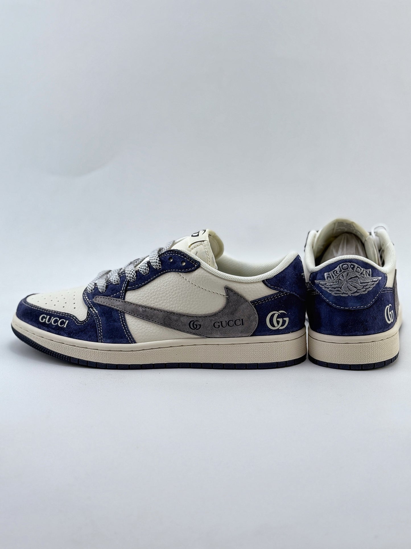 Travis Scott x Nike Air Jordan 1 Low “Gucci-Inspired”