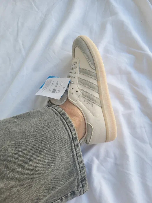 Adidas Samba White x Gray
