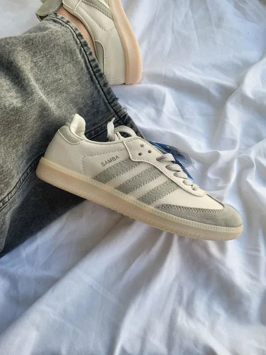 Adidas Samba White x Gray
