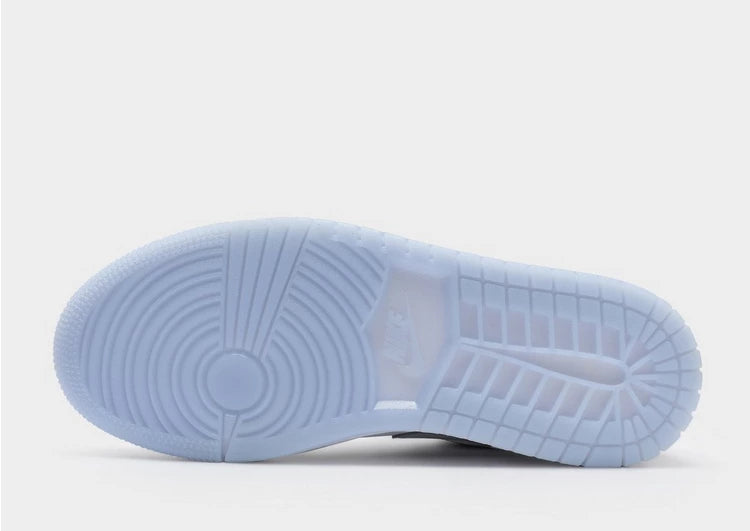 Nike Air Jordan 1 Low Men Sneakers - White/Wolf Grey