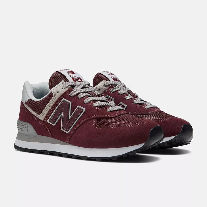 New Balance 574 Burgundy – Unisex Sneakers (ML574EVM)