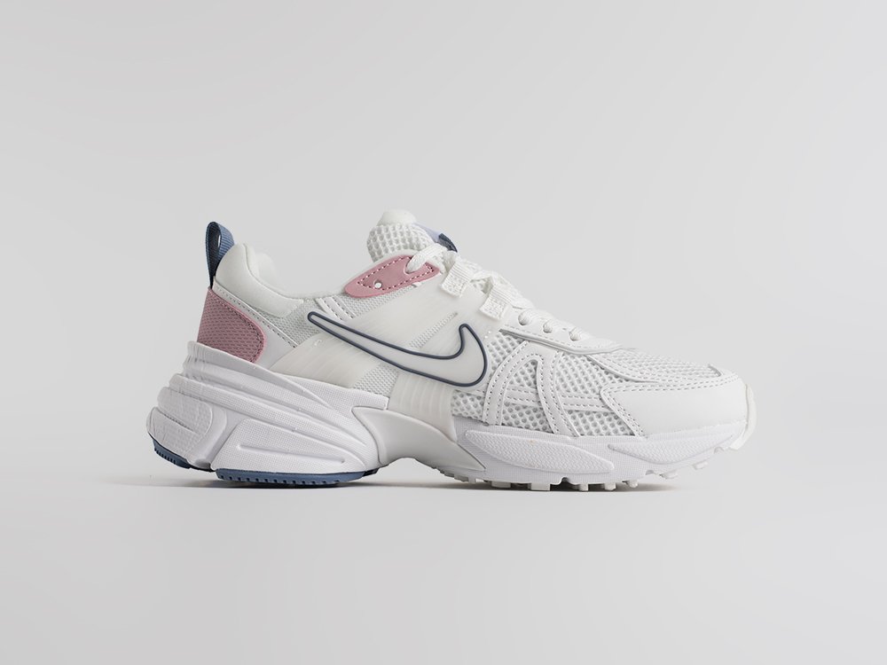 **Nike V2K Run White Pink Womens Sneakers**