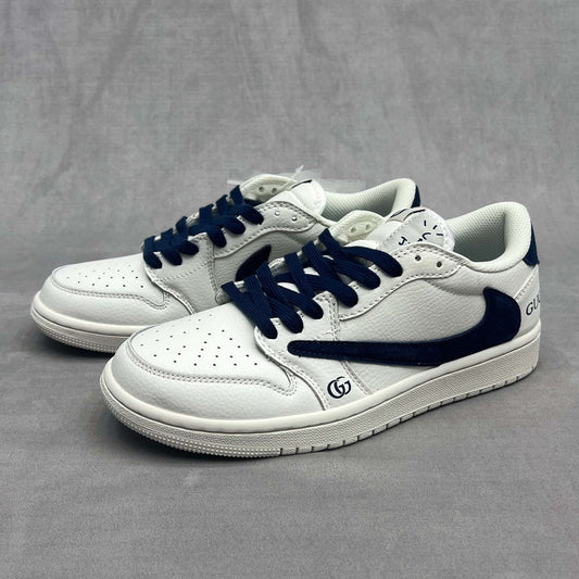 Gucci x Nike Dunk Low White&Navy