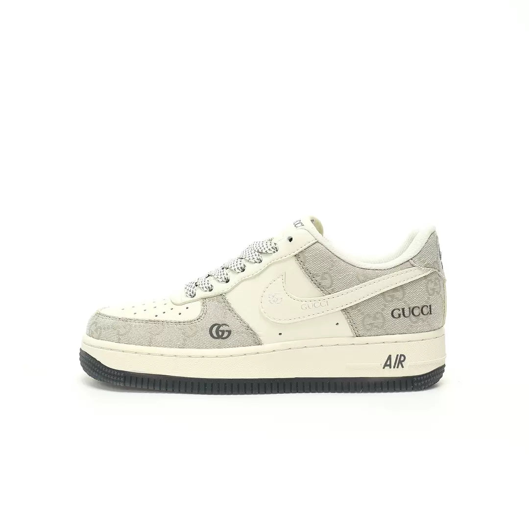 AF-1 Exquisite Light Gray – Luxury-Inspired Sneakers