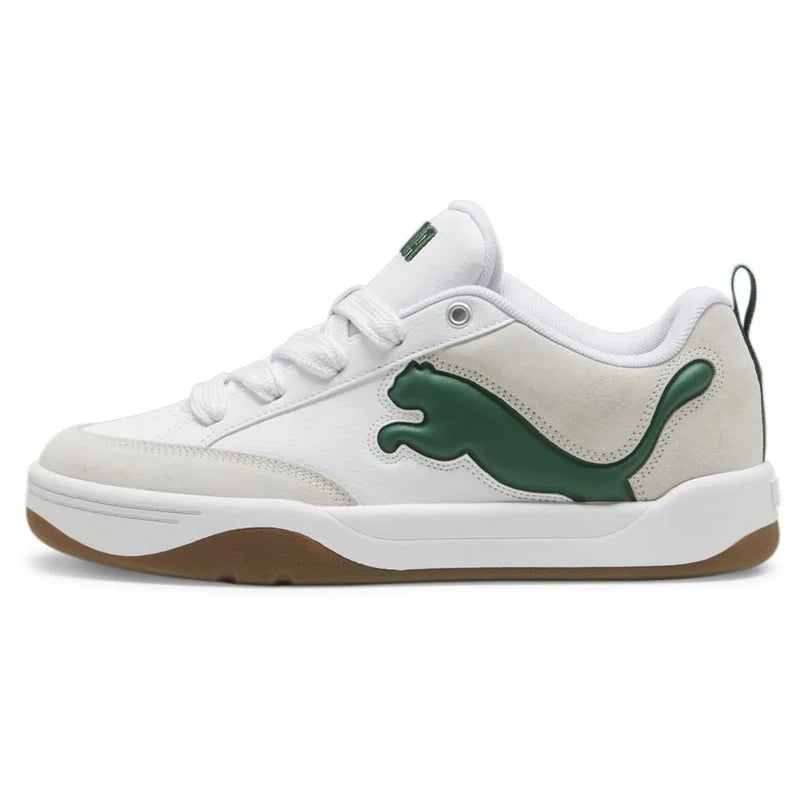 PUMA Park Lifestyle Sneakers – Men’s Casual Shoes White & Green