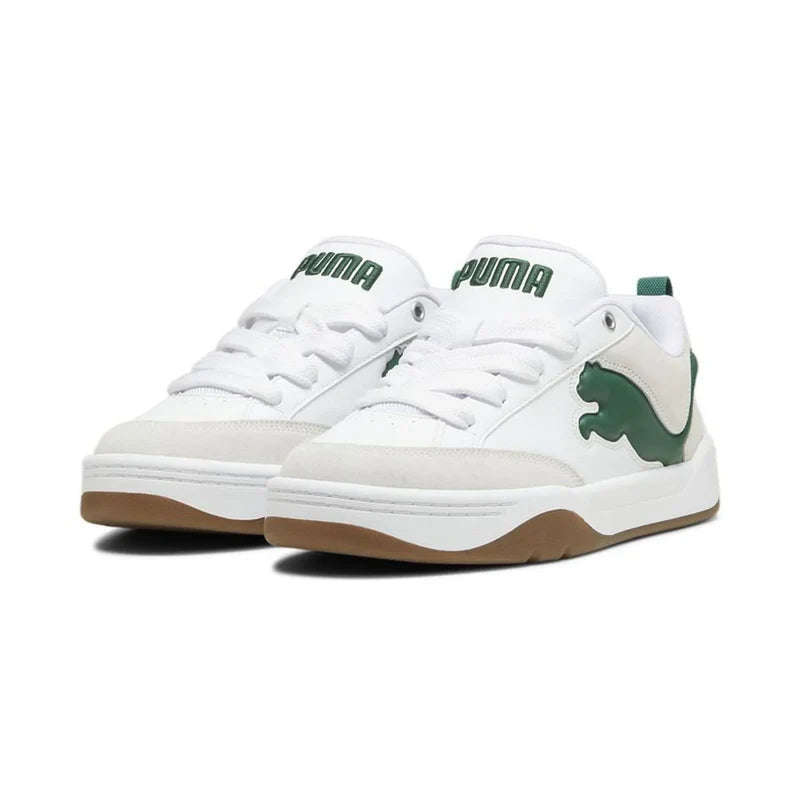PUMA Park Lifestyle Sneakers – Men’s Casual Shoes White & Green