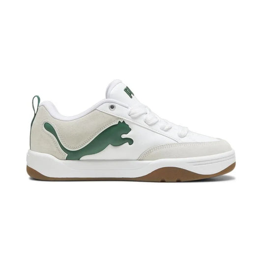 PUMA Park Lifestyle Sneakers – Men’s Casual Shoes White & Green