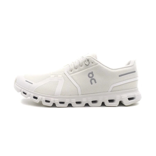 **On Cloud 6 Triple White Mens Athletic Shoes**