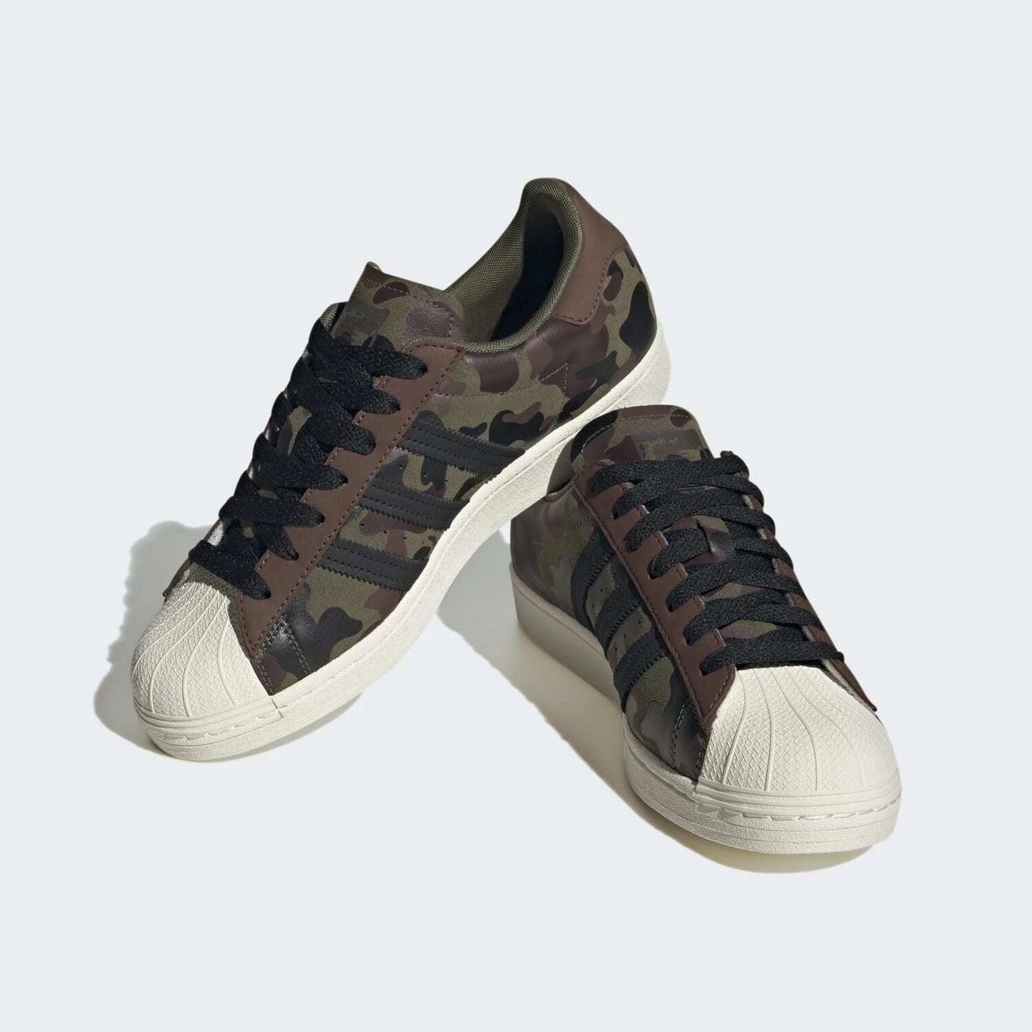 Adidas Superstar Camo Men Sneakers - Olive Strata