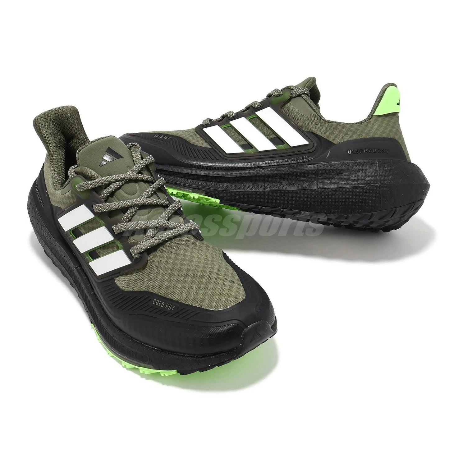 adidas Ultraboost Light C.RDY "Olive Strata / Black" Sneakers