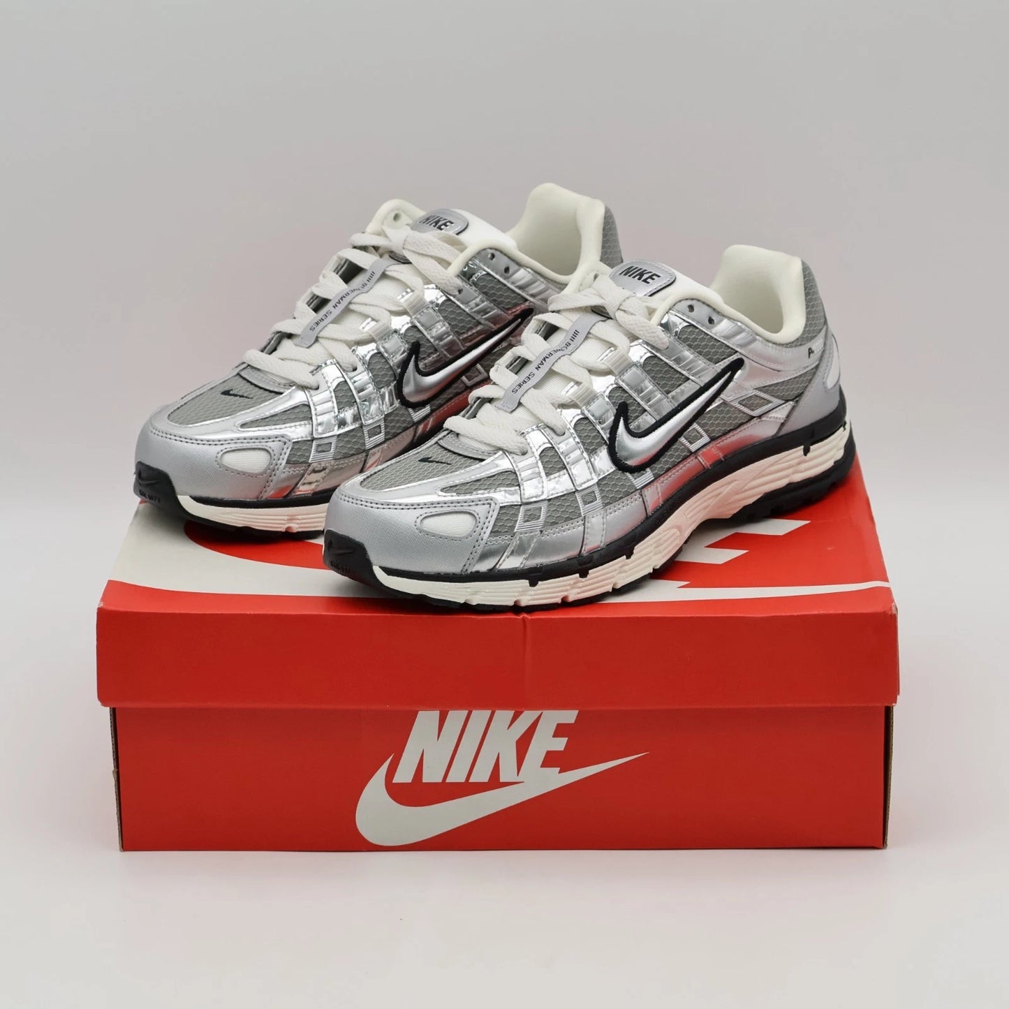 Nike P-6000 Metallic Silver For Women