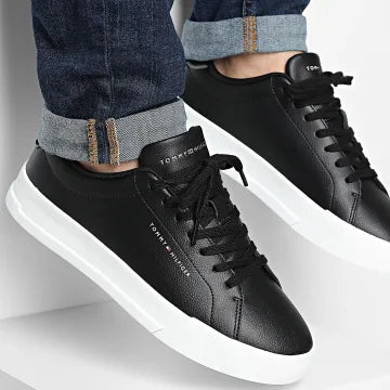 Tommy Hilfiger – TH Court Leather Black